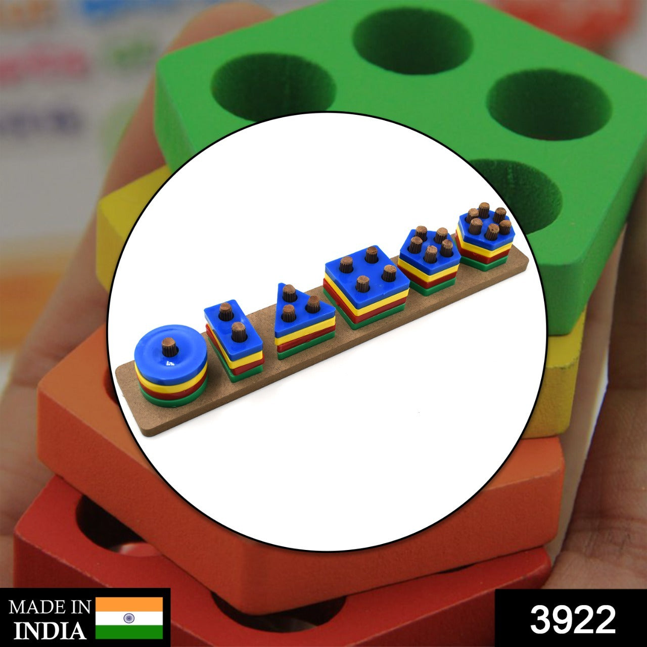 3922 Geometrix Board used in all kinds of household and official places specially for kids and children for their playing and enjoying purposes. freeshipping - DeoDap 3922 Geometrix Board used in all kinds of household and official places specially for kids and children for their playing and enjoying purposes. freeshipping - DeoDap